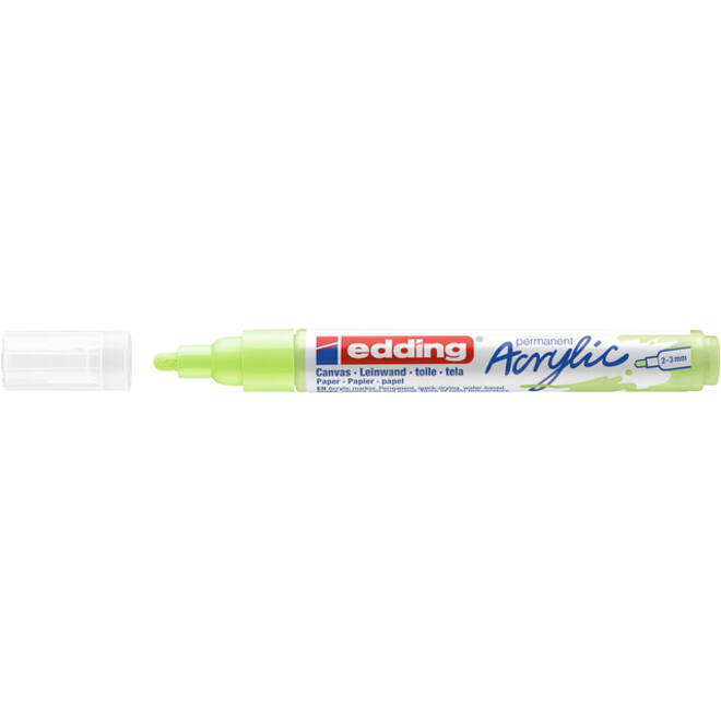 Acrylmarker edding e-5100 medium pastel groen