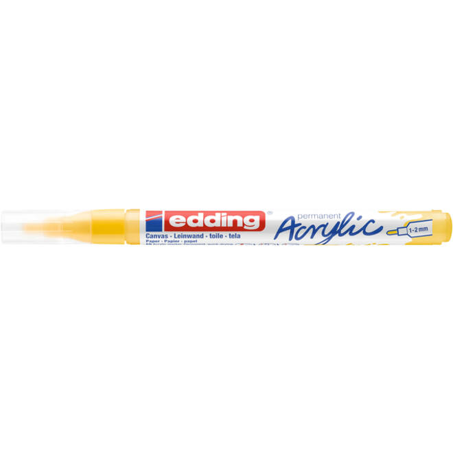 Acrylmarker edding e-5300 fijn verkeersgeel