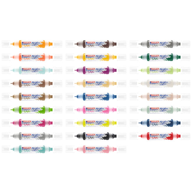 Acrylmarker edding e-5400 3D double liner opulent turquoise