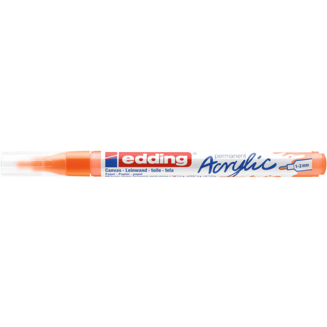 Acrylmarker edding e-5300 fijn neon oranje