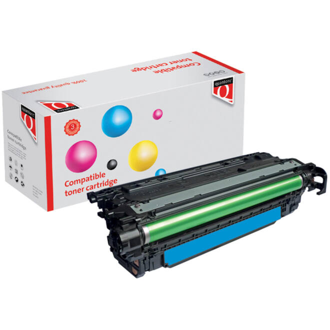 Tonercartridge Quantore alternatief tbv HP 646A CF031A blauw