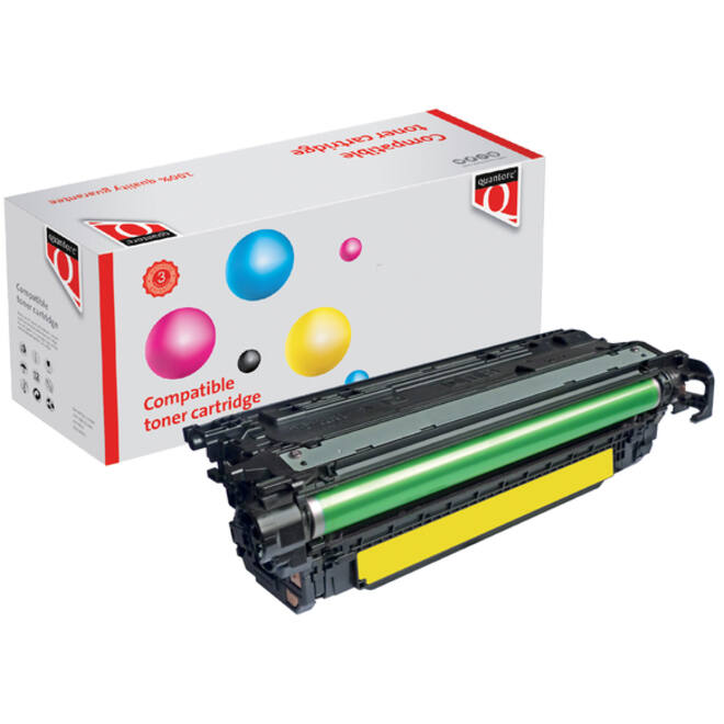 Tonercartridge Quantore alternatief tbv HP 655A CF452A geel