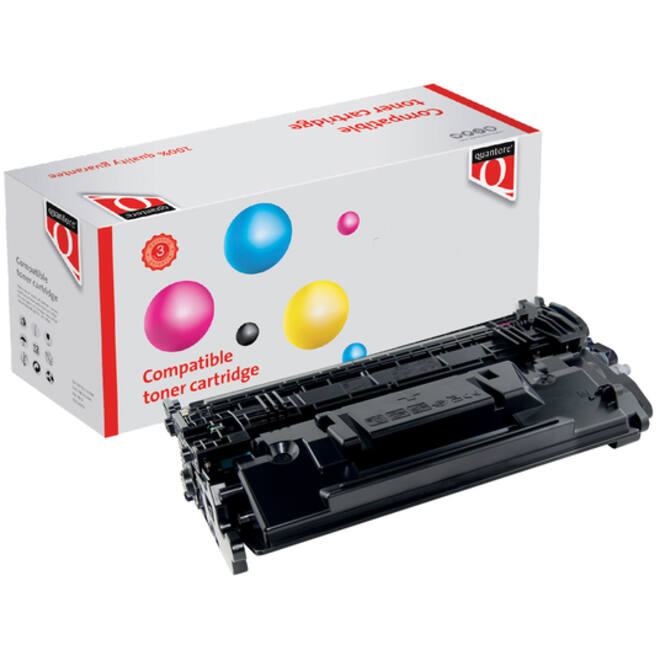 Tonercartridge Quantore alternatief tbv HP 89Y CF289Y zwart