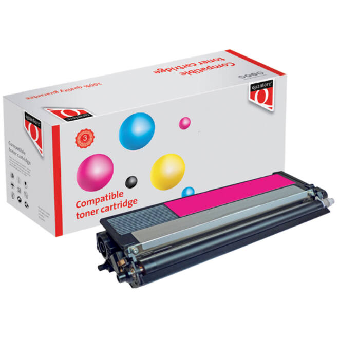 Toner Quantore alternatief tbv Brother TN-320M Rood