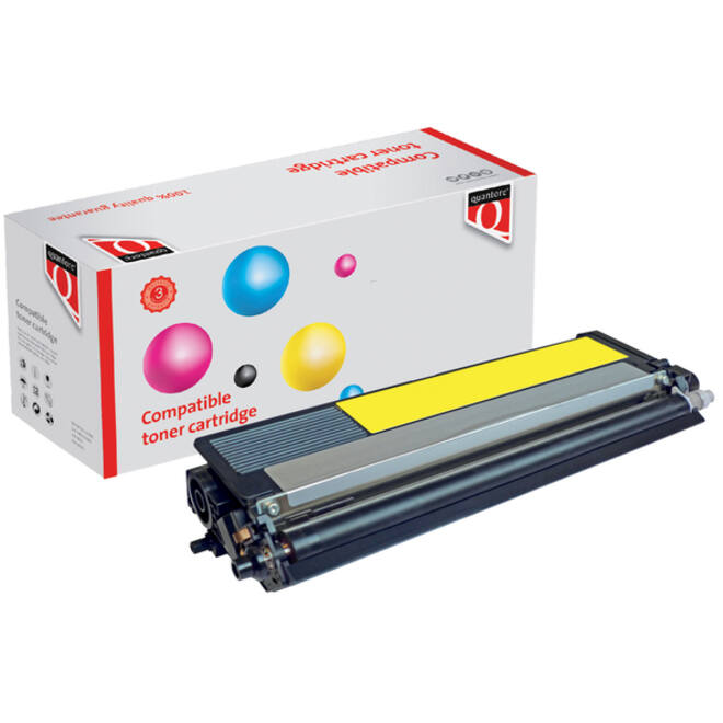 Toner Quantore alternatief tbv Brother TN-320Y Geel