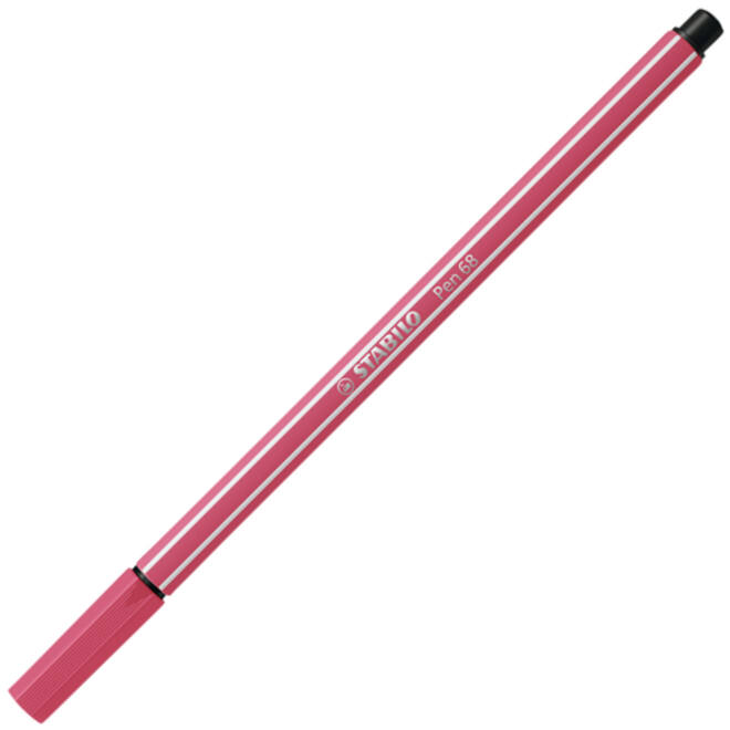 Viltstift STABILO Pen 68/49 medium aardbeienrood