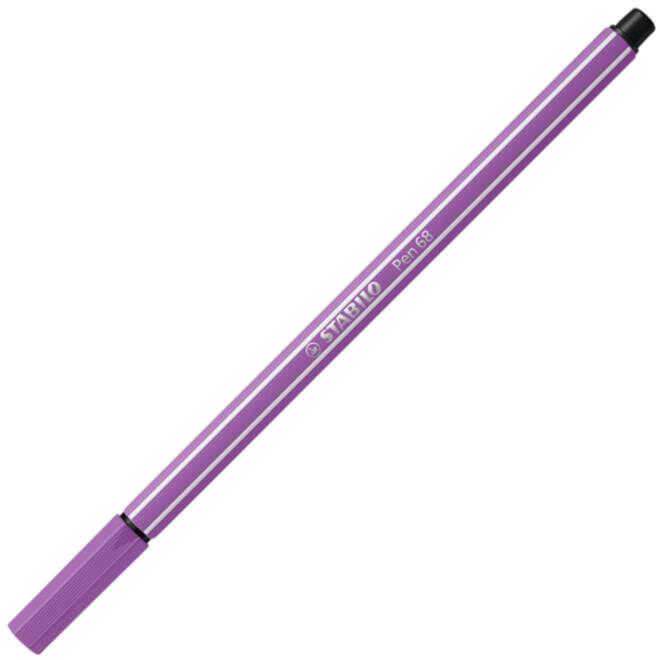 Viltstift STABILO Pen 68/60 medium vergrijsd violet