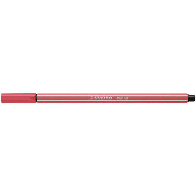 Viltstift STABILO Pen 68/47 medium roestig rood