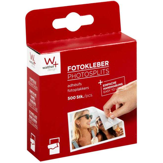 Fototape walther design 13x17mm wit 500 stuks
