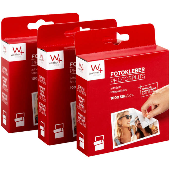 Fototape walther design 10x12mm 3x1000 stuks