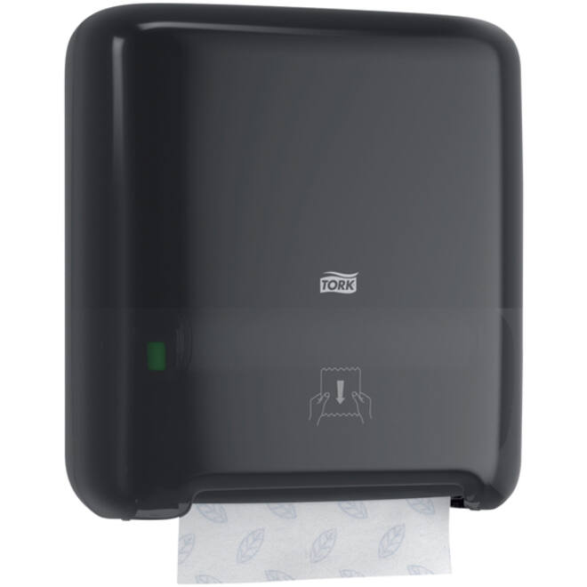 Handdoekroldispenser Tork Matic® H1 Elevation zwart 551008