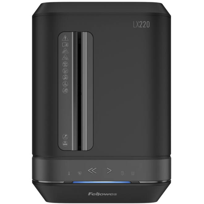 Papiervernietiger Fellowes Powershred LX220 snippers 2x12mm zwart