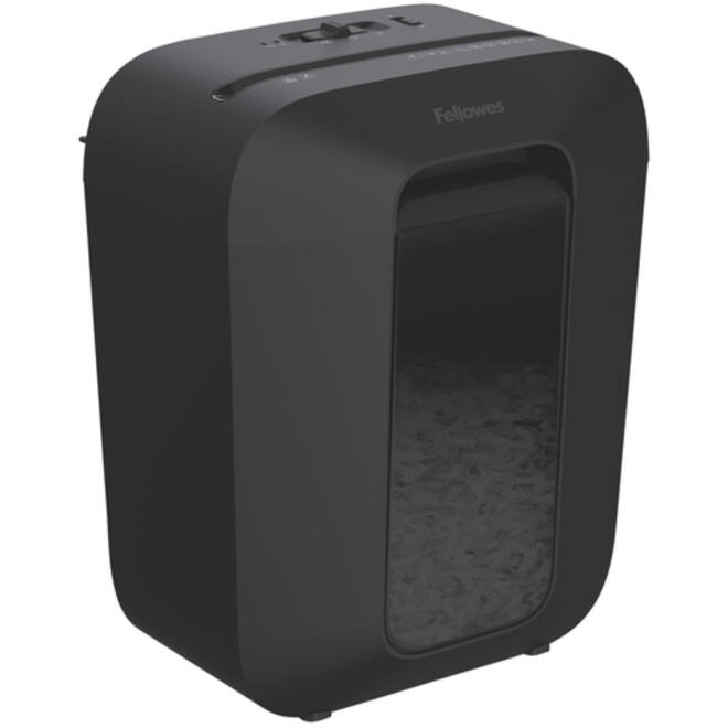 Papiervernietiger Fellowes Powershred LX45 snippers 4x37mm zwart