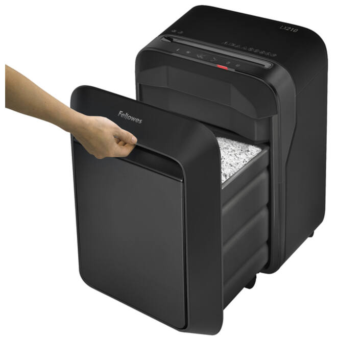 Papiervernietiger Fellowes Powershred LX210 snippers 4x12mm zwart