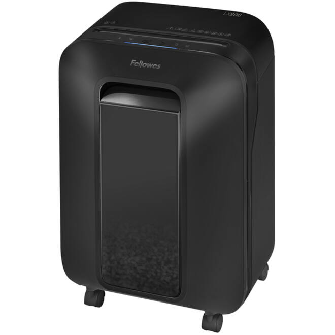 Papiervernietiger Fellowes Powershred LX200 snippers 4x12mm zwart