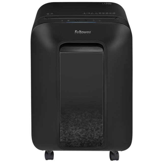 Papiervernietiger Fellowes Powershred LX200 snippers 4x12mm zwart