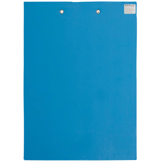 Klembord MAUL A4 staand PVC lichtblauw