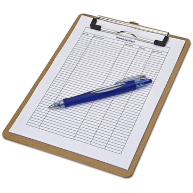 Klembord MAUL Basic A5 staand hardboard