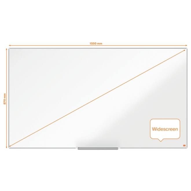 Whiteboard Nobo Impression Pro Widescreen 87x155cm emaille
