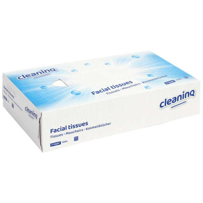 Facial tissues Cleaninq 2-laags 100stuks