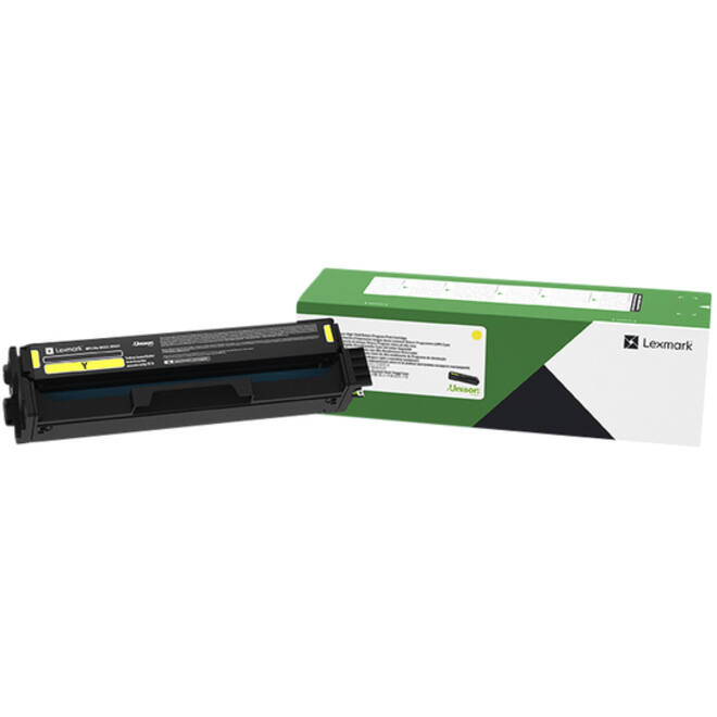 Tonercartridge Lexmark C3220Y0 geel