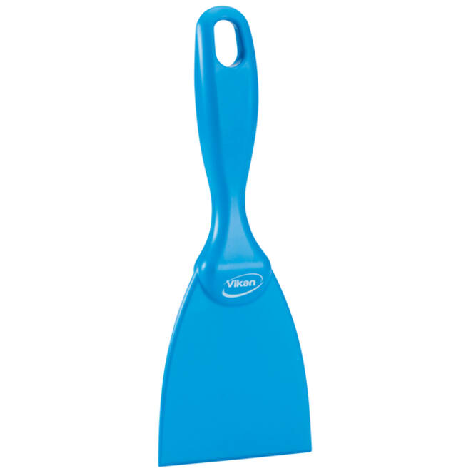 Handschraper Vikan recht 75x210mm blauw