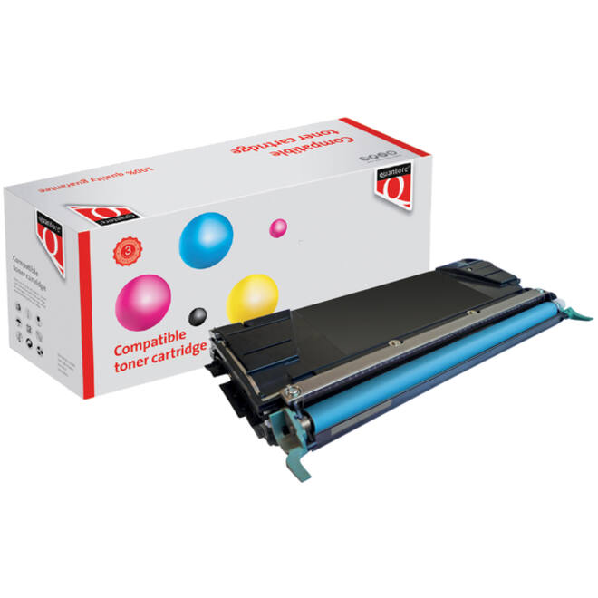 Tonercartridge Quantore alternatief tbv Lexmark C748H1CG blauw