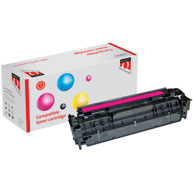 Tonercartridge Quantore alternatief tbv Canon 2660B002 / CRG-718M rood