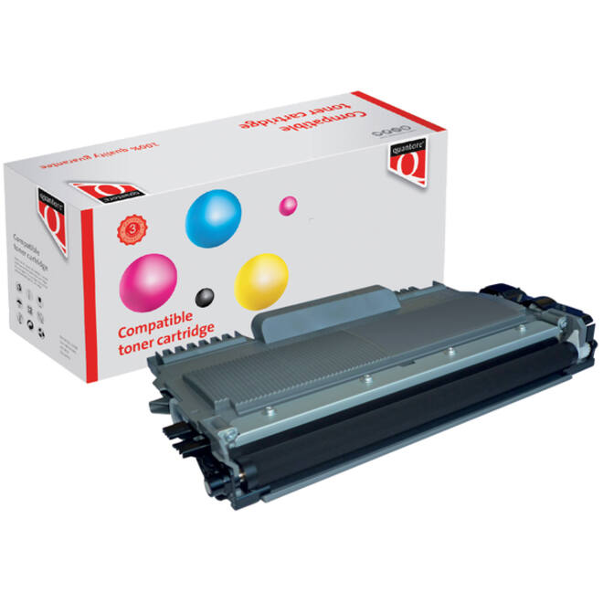 Tonercartridge Quantore alternatief tbv Brother TN-2010 zwart