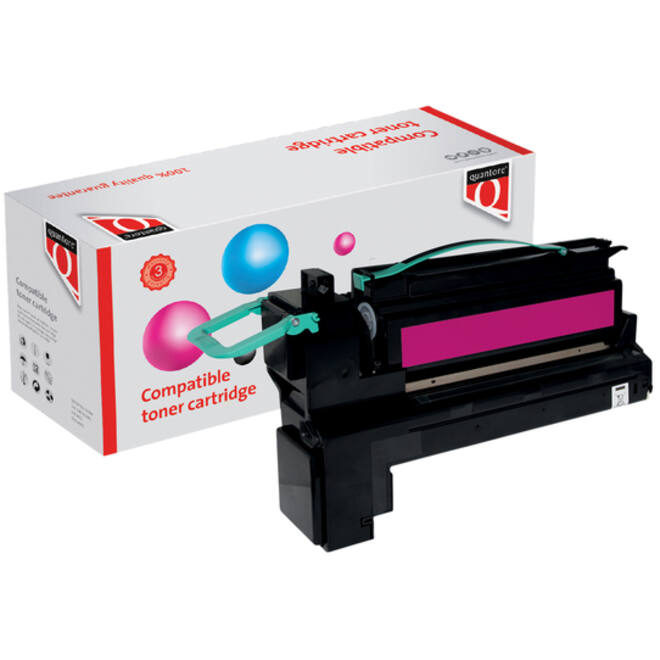 Tonercartridge Quantore alternatief tbv Lexmark C792X2MG rood