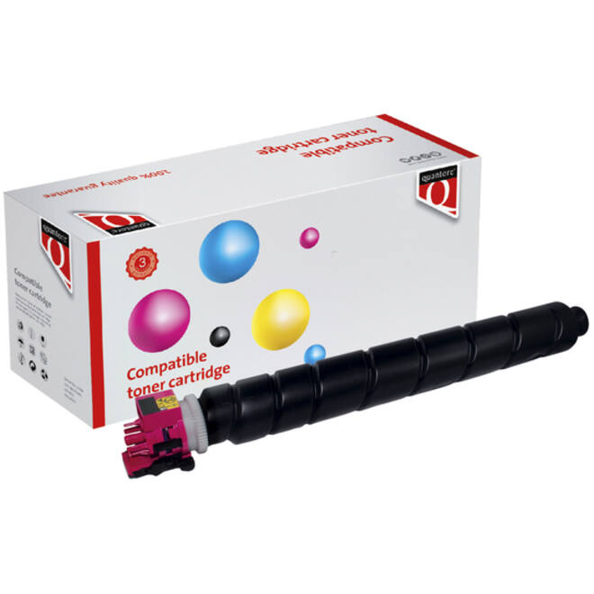 Toner Quantore alternatief tbv Kyocera TK-8345M rood