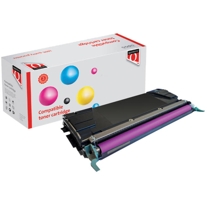 Tonercartridge Quantore alternatief tbv Lexmark C748H1MG rood