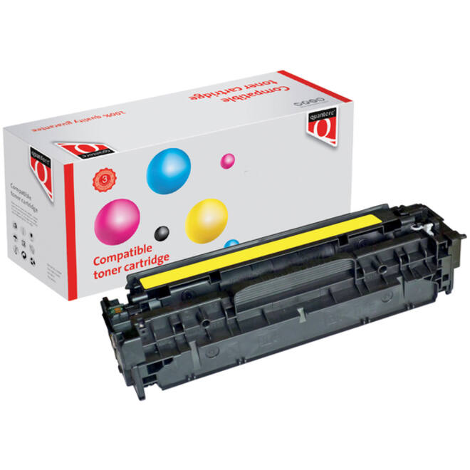 Tonercartridge Quantore alternatief tbv Canon 2659B002 / CRG-718Y geel