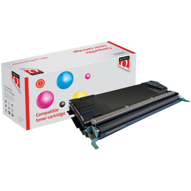 Tonercartridge Quantore alternatief tbv Lexmark C746H1KG zwart