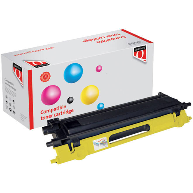 Toner Quantore alternatief tbv Brother TN-135Y geel