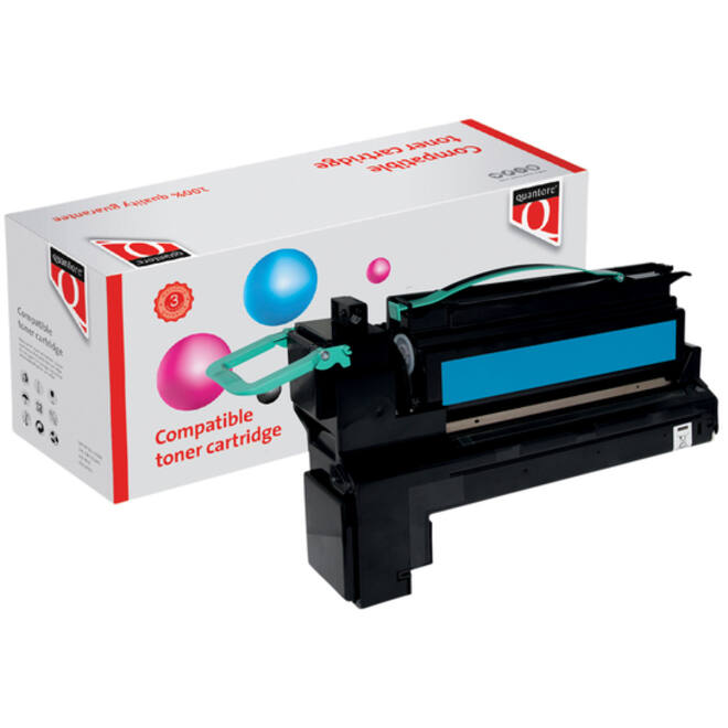Tonercartridge Quantore alternatief tbv Lexmark C792X2CG blauw