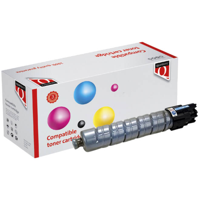 Toner Quantore alternatief tbv Ricoh 842080 geel