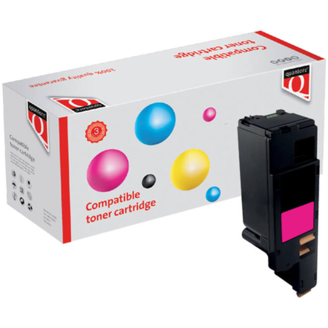 Tonercartridge Quantore alternatief tbv Xerox 106R01628 rood