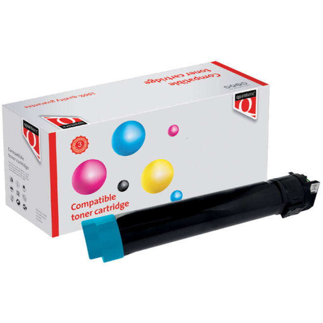 Tonercartridge Quantore alternatief tbv Xerox 106R01436 blauw