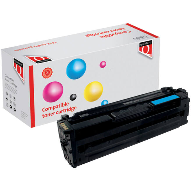 Tonercartridge Quantore alternatief tbv Samsung CLT-C503L/ELS blauw