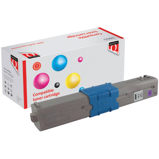 Toner Quantore alternatief tbv Oki 44844506 rood