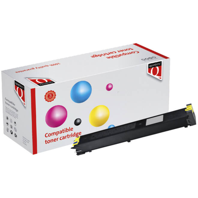 Toner Quantore alternatief tbv Sharp MX-31GTYA geel