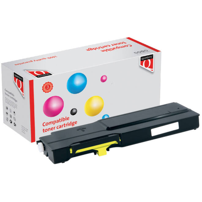 Tonercartridge Quantore alternatief tbv Xerox 106R02231 geel