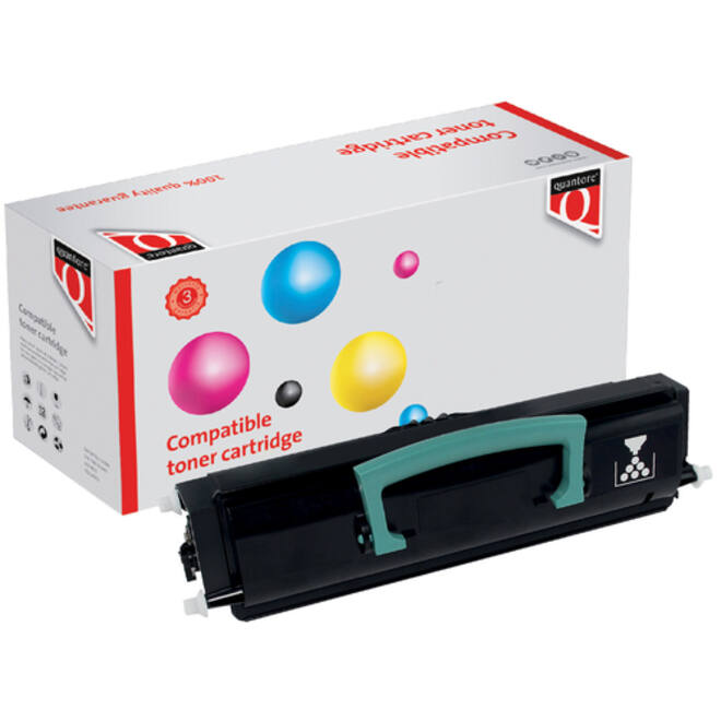 Tonercartridge Quantore alternatief tbv Lexmark X203A11G zwart