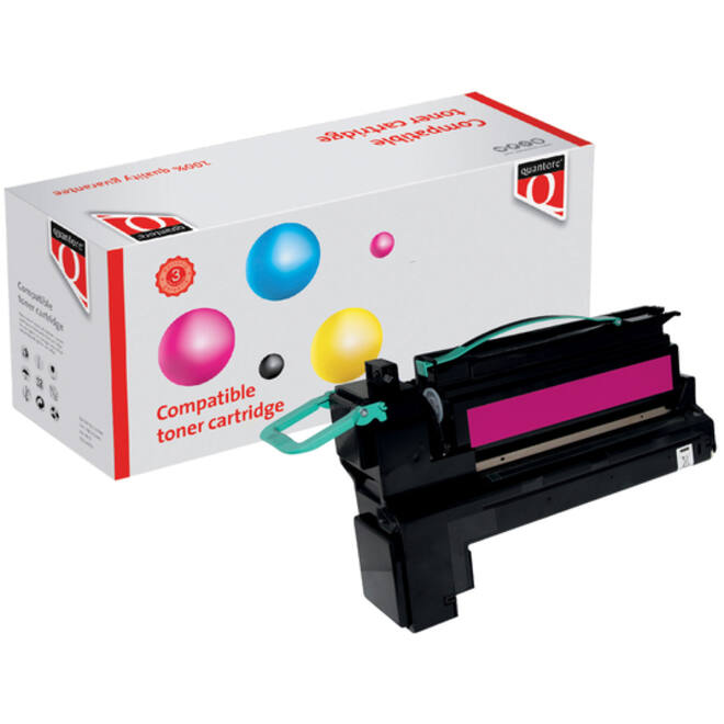 Tonercartridge Quantore alternatief tbv Lexmark X792X2MG rood