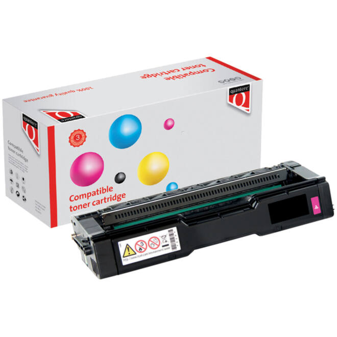 Toner Quantore alternatief tbv Ricoh 406481 rood