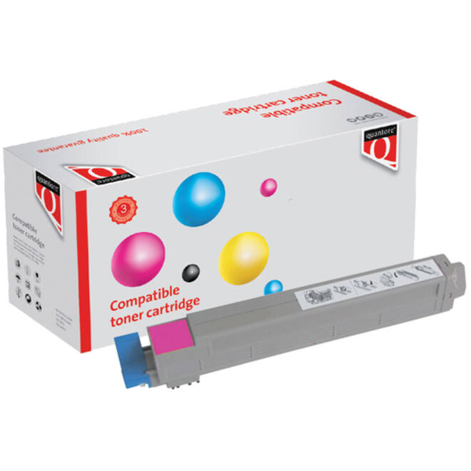 Tonercartridge Quantore Oki 44643002 magenta