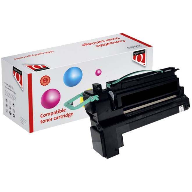 Tonercartridge Quantore alternatief tbv Lexmark X792X2KG zwart