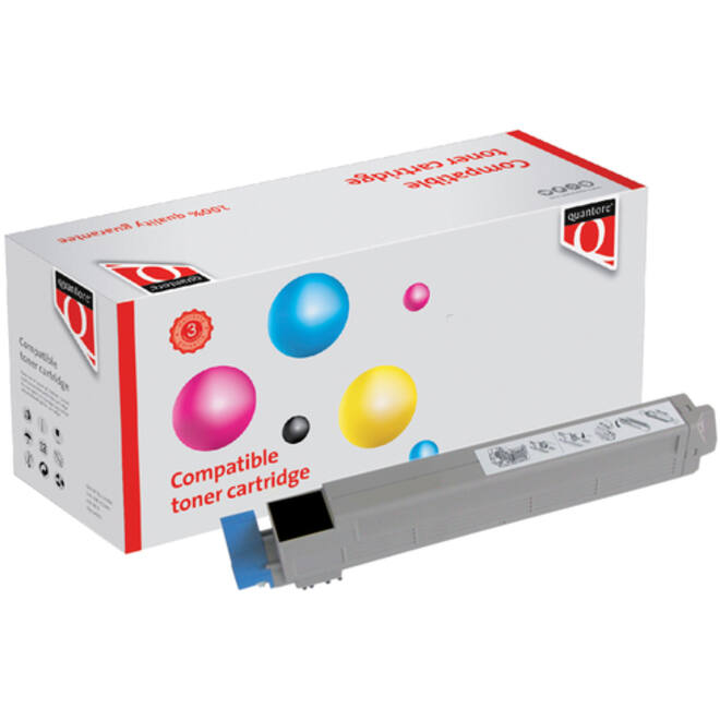 Tonercartridge Quantore Oki 44643004 zwart