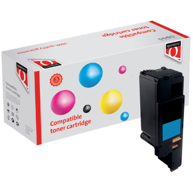 Tonercartridge Quantore alternatief tbv Xerox 106R01627 blauw